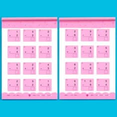 Netscroll Radna bilježnica matematika za zbrajanje i oduzimanje do 100, 80 stranica zadataka, A4 format, edukativna vježbenica za ponavljanje i učenje, WorkBookMath, osnovni