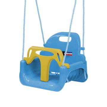 Aga4Kids Dječja ljuljačka s ogradom Plava