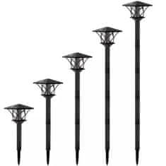 MG Garden Lamp solarna svjetiljka, crno