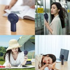 HOME & MARKER® Mini prijenosni USB ventilator za osobnu upotrebu – kompaktan i za putovanja | HANDCOLIO
