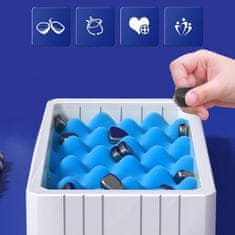 HOME & MARKER® Magnetna društvena igra s magnetima za djecu i obitelj, edukativna i zabavna | MAGTACTIC