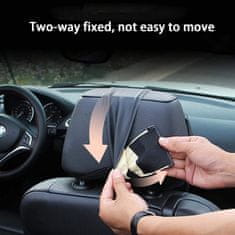 JOIRIDE® Ergonomski naslon za glavu i vrat, univerzalna blazina za auto, crna, jastuk za vrat i glavu | CARCOMFO