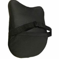 JOIRIDE® Ergonomski naslon za glavu i vrat, univerzalna blazina za auto, crna, jastuk za vrat i glavu | CARCOMFO