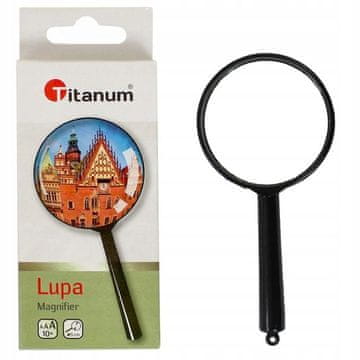 Titanum Školska lupa 5 cm lupa x10