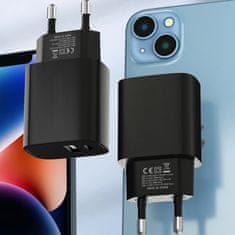 MG WGWCB punjač USB / USB-C 20W, crno