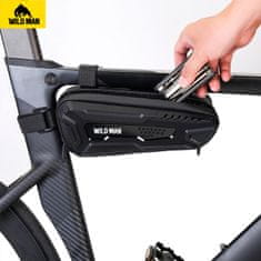 WILD MAN M40 torbica za bicikl 1.5L, crno