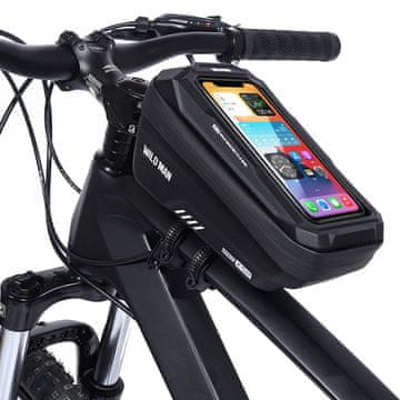WILD MAN XS2 torbica za bicikl 1L, crno