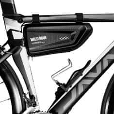 WILD MAN E4 torbica za bicikl 1.5L, crno