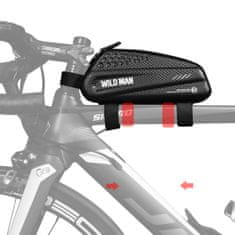 WILD MAN EX torbica za bicikl 1L, crno