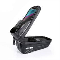 WILD MAN E12X torbica za bicikl 1L, crno