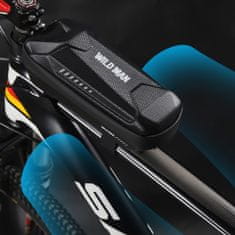 WILD MAN ES5 torbica za bicikl 1L, crno