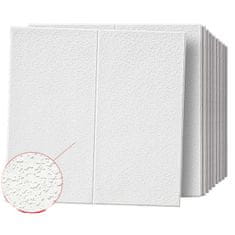 HOME & MARKER® 3D samoljepljive tapete set 5 komada, dekorativne zidne ploče otporne na vlagu | FORMWALL, bijela