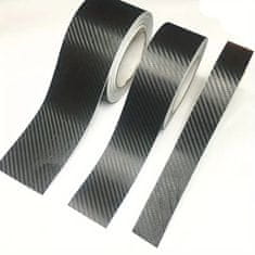 JOIRIDE® Karbon folija za auto 3D vodootporna crna 10x300 cm – zaštitna i dekorativna folija | CARTAPE