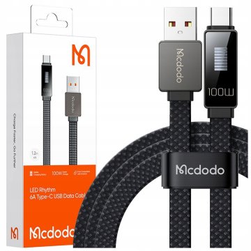 Mcdodo Mcdodo kabel usb-c za brzo punjenje za samsung xiaomi tip c 6a 100w 1m led