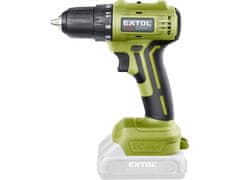 Extol Craft Akumulatorska bušilica/odvijač 402451, BEZ ČETKICA, 20V Li-ion, bez baterije i punjača