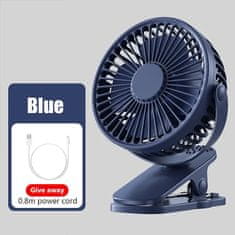 Cool Mango prijenosni stolni mini ventilator s tihim radom i 3 brzine, punjiva baterija - Minifan