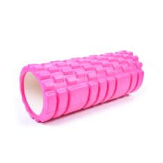 Aga Masažni valjak Roller 33 cm DS611 Ružičasti