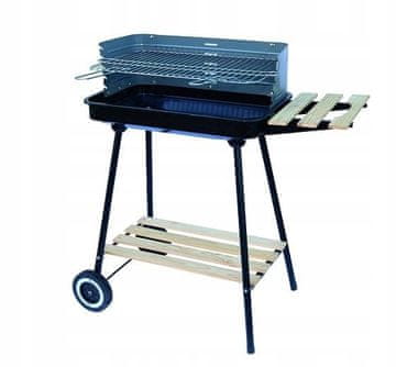 MGI Pravokutni Master Grill roštilj s bočnim policama MG905
