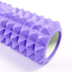 Aga Masažni valjak Roller 33 cm DS612 Ljubičasti