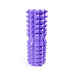 Aga Masažni valjak Roller 33 cm DS612 Ljubičasti