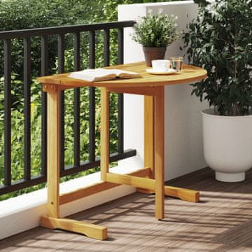 Vidaxl Sklopivi balkonski stol 90x60x72 cm Masivno drvo akacije