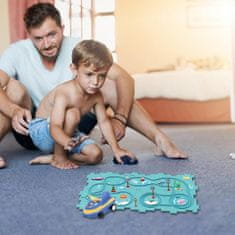 JOJOY® Interaktivna dječja slagalica željezničke pruge s motivima oceana, edukativni komplet 15 dijelova | ZOOMSTER Ocean