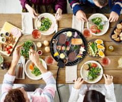 Alpina BBQ električni roštilj, 1250 W, vanjska+unutarnja upotreba