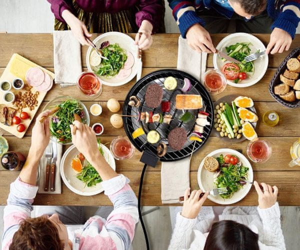  Alpina BBQ električni roštilj, 1250 W, vanjska+unutarnja upotreba