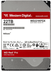 WD Red Pro tvrdi disk, 22TB, 3,5, SATA3, 512MB, 7200 (WD221KFGX)