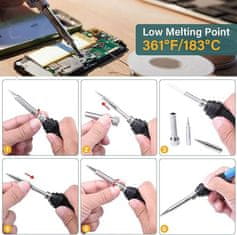 Vixson Set za graviranje drveta paljenjem – 45-dijelni alat za pisanje i ukrašavanje drva | PYROPEN