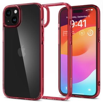 Spigen Ultra hibridna maskica za iPhone 15 Plus crvena