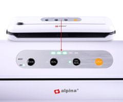 Alpina vakuum uređaj, 110 W, ABS, bijeli