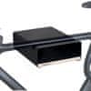 S-Rack M zidni nosač za bicikle, 30 cm, crni