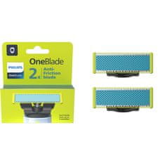 Philips zamjenjive oštrice Anti-Friction za Philips OneBlade, 2 komada (QP225/50)