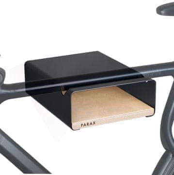 Parax S-Rack M zidni nosač za bicikle, 30 cm, crna/breza