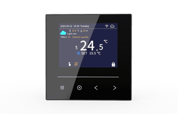 BOT WiFi sobni termostat Tuya RT2 16A crni