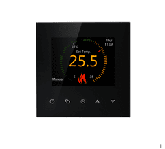 BOT WiFi sobni termostat Tuya RT3 3A crni