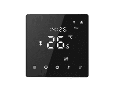 BOT WiFi sobni termostat Tuya RT4 3A crni