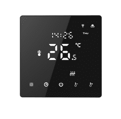 BOT WiFi sobni termostat Tuya RT4 3A crni