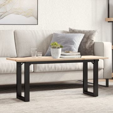 Vidaxl Klub stolić s kvadratnim nogama, 110x40x45 cm