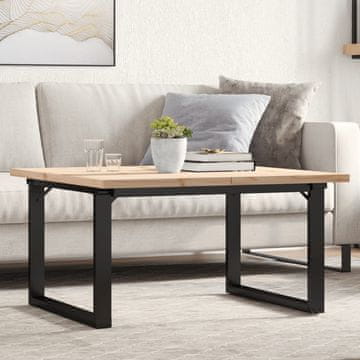 Vidaxl Klub stolić s kvadratnim nogama, 80x80x45,5 cm