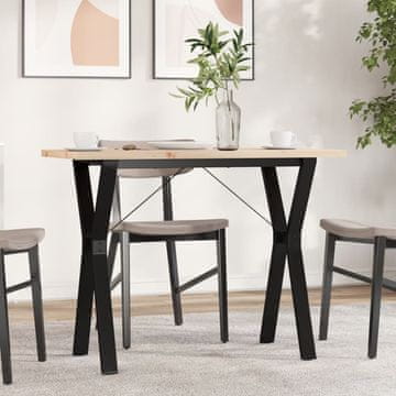Vidaxl Blagovaonski stol s Y-nogama 100x50x75,5 cm