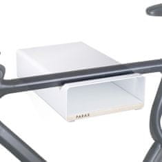 Parax S-Rack L zidni nosač za bicikle, 40 cm, bijela