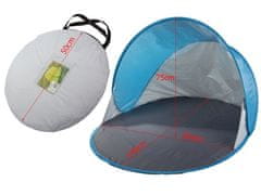 Verk Sklopivi šator s UV zaštitom za plažu - Plavo/Sivo