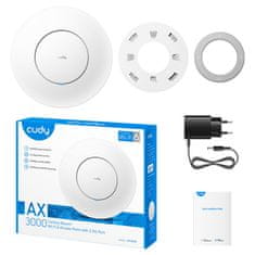 Cudy AP3000 stropna pristupna točka, AX3000, 2.5G, PoE, WiFi6 (AP3000)