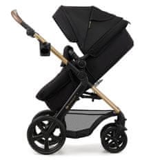 Kinderkraft Kočárek MOOV 2 3IN1 EVA WHEELS crna