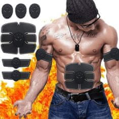 SOLFIT® Elektrostimulator za trbušne mišiće i EMS masažer za fitness | SIX PACK