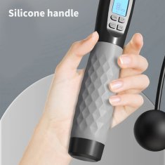 SOLFIT® Digitalno uže za preskakanje s brojačem, elektronska vijača za fitness trening | ROPENETIC