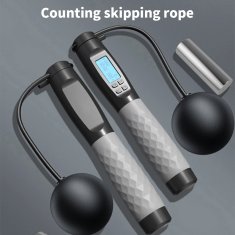 SOLFIT® Digitalno uže za preskakanje s brojačem, elektronska vijača za fitness trening | ROPENETIC
