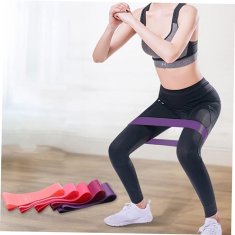 SOLFIT® Elastične trake za vježbanje (3 kom) s torbicom – otporne trake za noge, stražnjicu i pilates | FITSTRAPS
